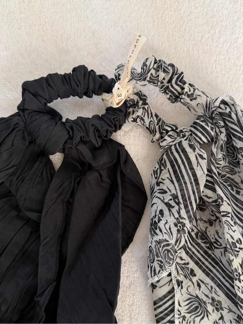 NWT Bundle of 2 ANTHRO Hair Scarf Scrunchie